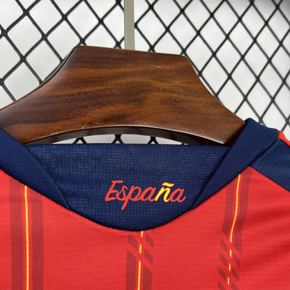 Spain Long Sleeve Home Soccer Jersey World Cup 2026
