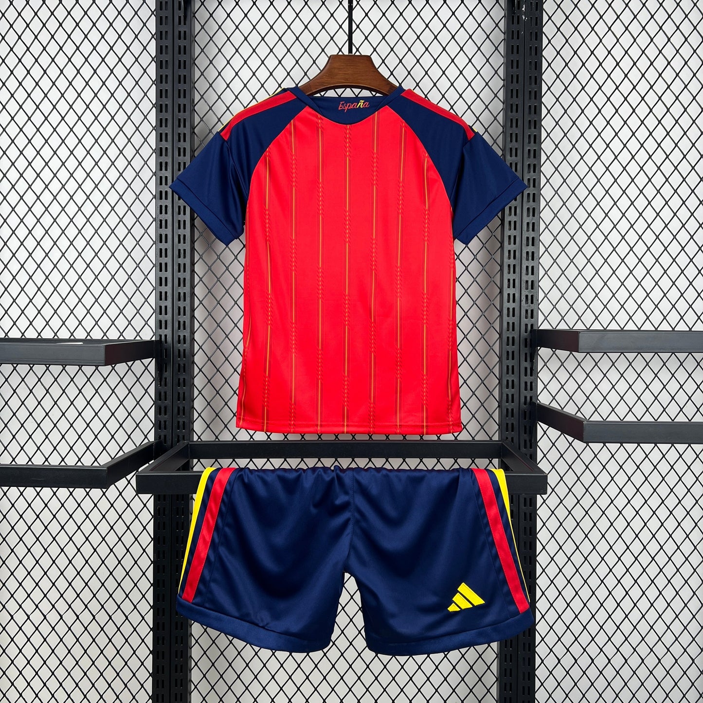 Spain Kids Home Soccer Jersey World Cup 2026