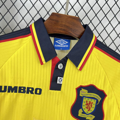 Scotland Retro Away Soccer Jersey 1996-1998