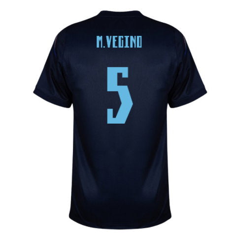 Uruguay Matías Vecino 5 Away Soccer Jersey World Cup 2026