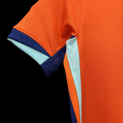 Netherlands Home Soccer Jersey UEFA Euro 2024 - Orange