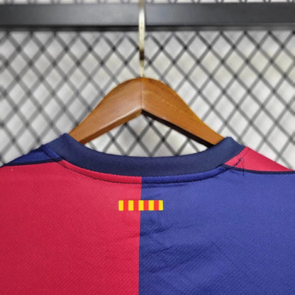 FC Barcelona Lamine Yamal 19 Long Sleeve Home Soccer Jersey 2024/25