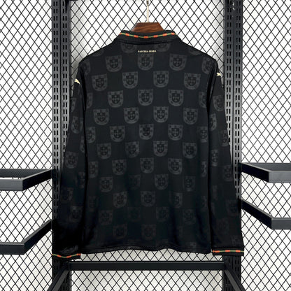Portugal X Eusébio "Pantera Negra" Long Sleeve Special Edition Soccer Jersey 2025-2026