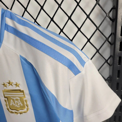 Argentina Lionel Messi 10 Kids Home Soccer Jersey 2024/25