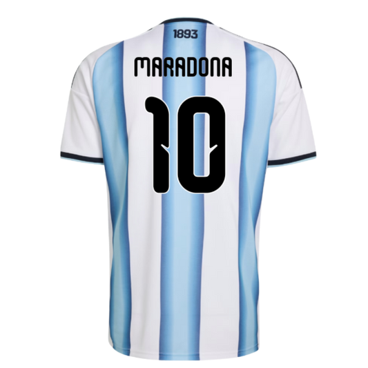 Argentina Diego Maradona 10 Home Soccer Jersey World Cup 2026