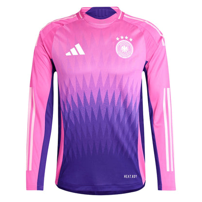Germany Long Sleeve Away Soccer Jersey UEFA Euro 2024