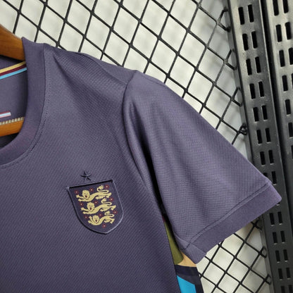 England Kids Away Soccer Jersey UEFA Euro 2024