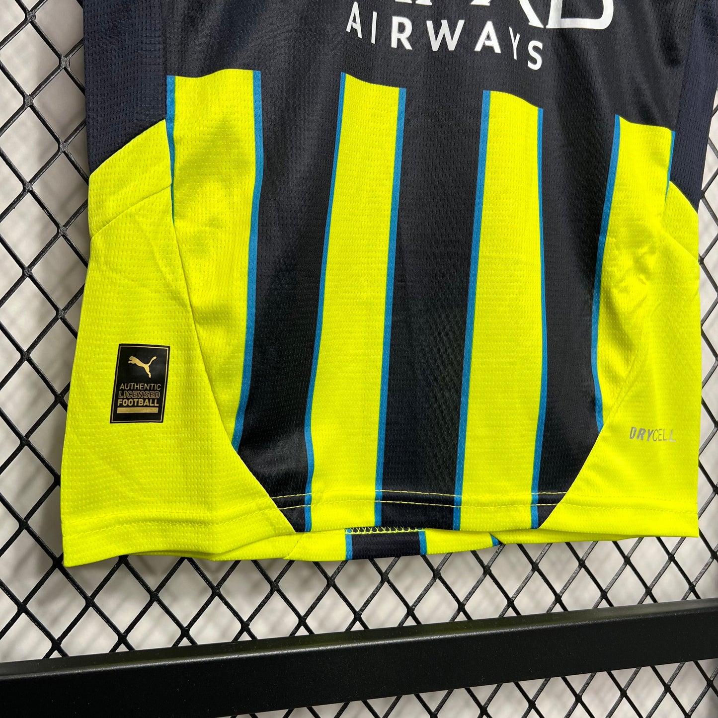 Man City Kevin De Bruyne 17 Kids Away Soccer Jersey 2024/25