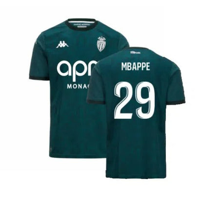 AS Monaco Kylian Mbappé 29 Away Soccer Jersey 2024/25