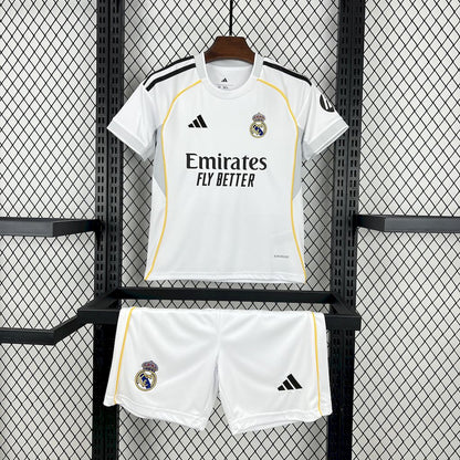 Real Madrid Cristiano Ronaldo 7 Kids Home Soccer Jersey 2025-2026