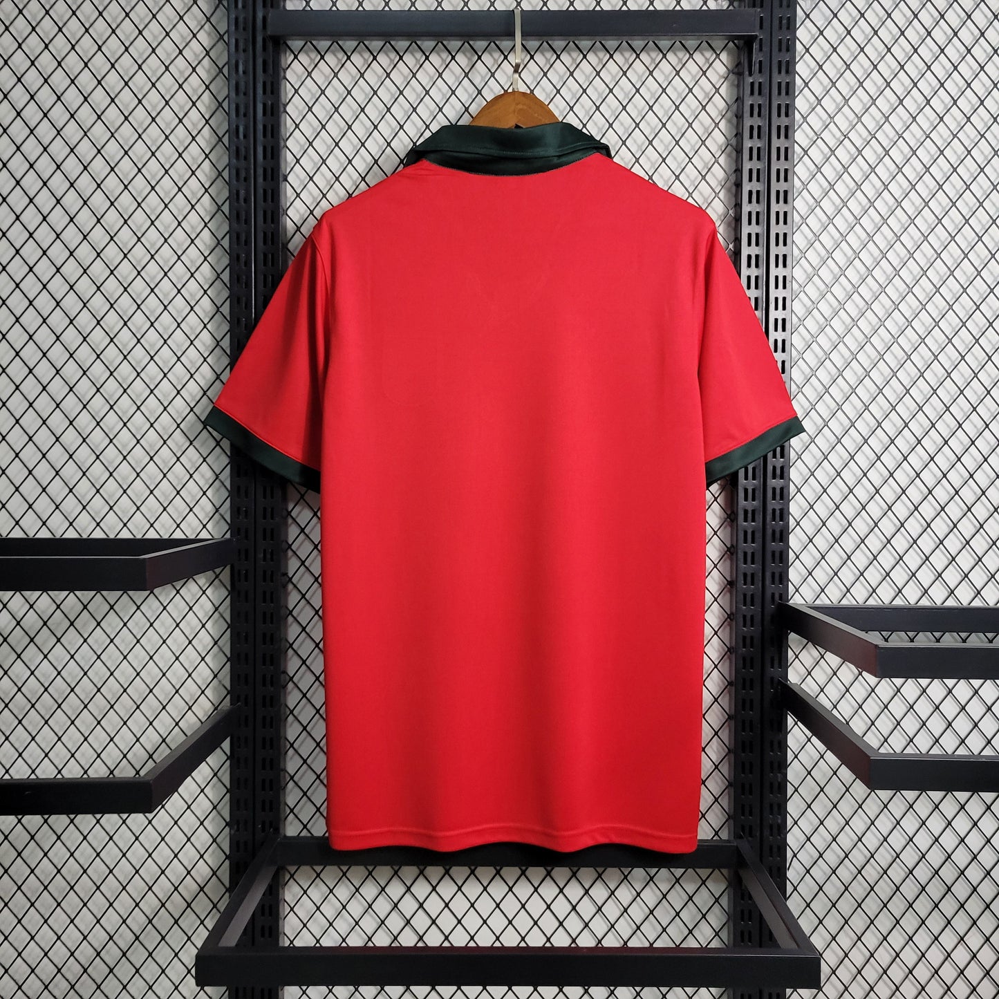 Portugal Retro Home Soccer Jersey UEFA Euro 1972