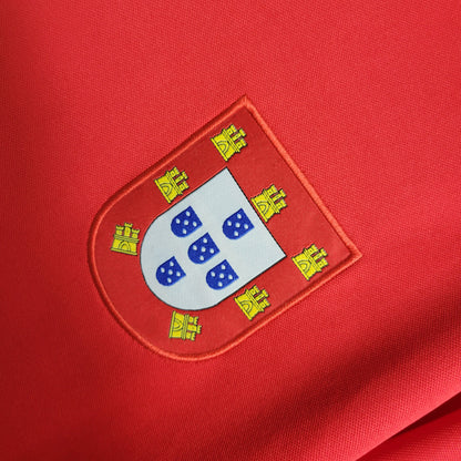Portugal Retro Home Soccer Jersey UEFA Euro 1972