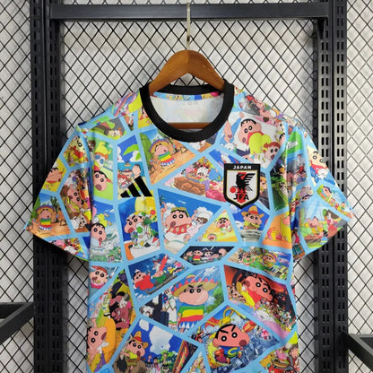 Japan X Crayon Shin-chan Limited Edition Soccer Jersey 2024/25