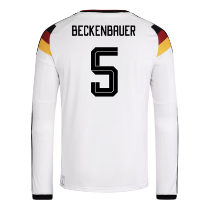 Germany Franz Beckenbauer 5 Long Sleeve Home Soccer Jersey World Cup 2026
