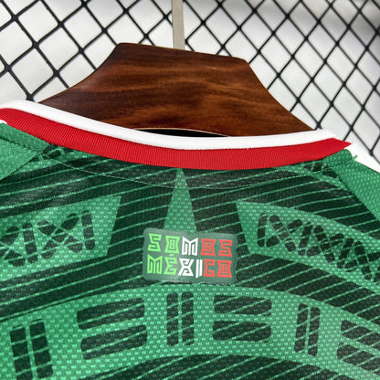 Mexico Long Sleeve Home Soccer Jersey World Cup 2026