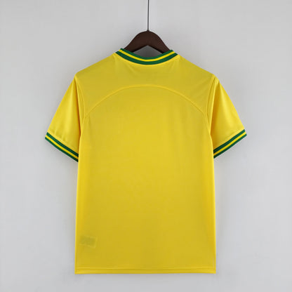 Brazil Concept Soccer Jersey 2022/23 - Yellow